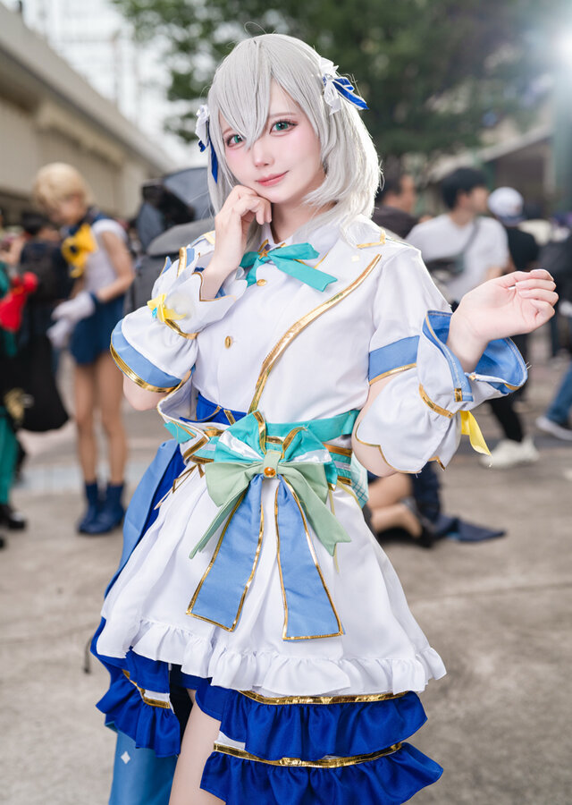 白銀ノエル「ホロライブ」／くもり（X：@huwa_kumori）