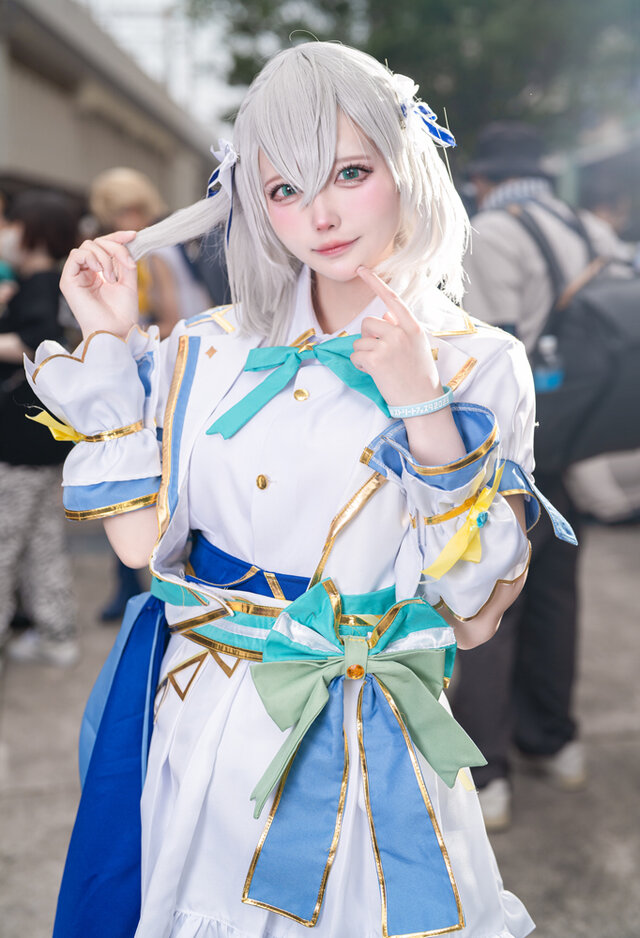 白銀ノエル「ホロライブ」／くもり（X：@huwa_kumori）