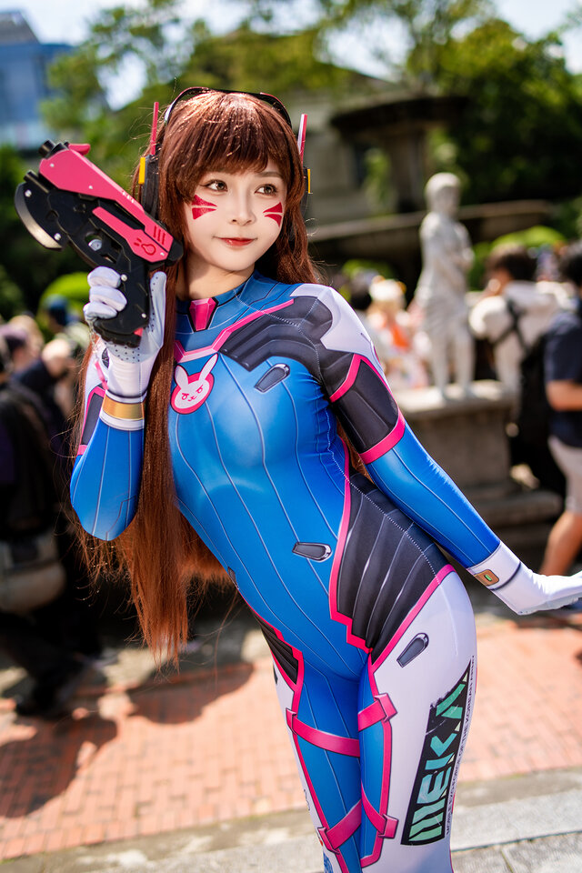 ディーバ『オーバーウォッチ』／Tsuru 鶴葵（Instagram：tsuru_cos_aoi）