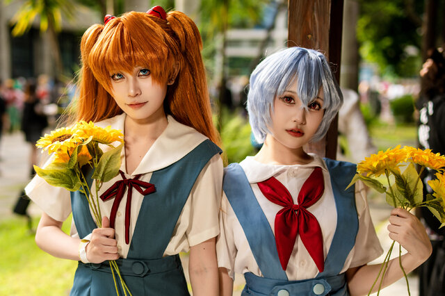 アスカ：塗塗（Instagram：tutu0u0）、レイ：彎彎WanWan（Instagram：zzzwanwan0423）