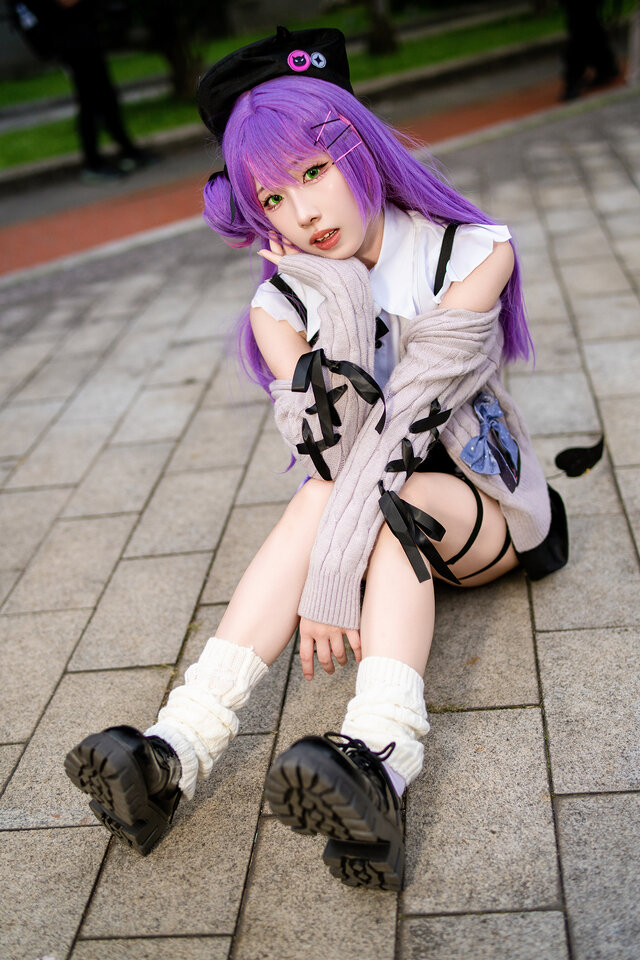 常闇トワ「ホロライブ」／火火（Instagram：ka______f）