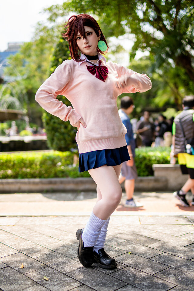 綾瀬 桃「ダンダダン」／ゆう（X：@yu_know_what）