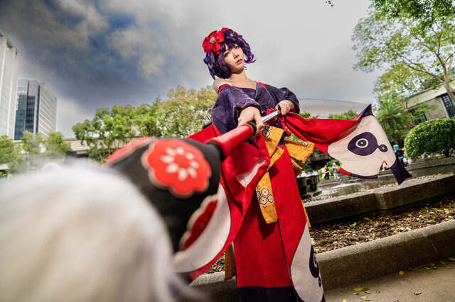 葛飾北斎『Fate/Grand Order』／四巫日モミ（X：@momihi__44、Instagram：momihi__444）