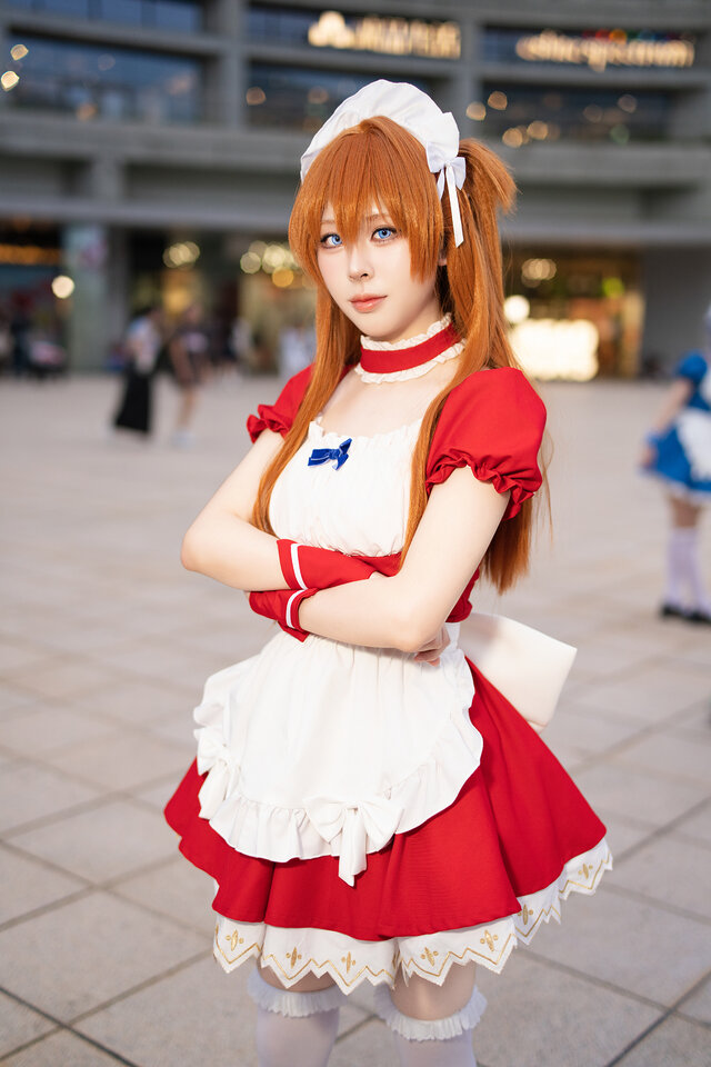 アスカ「新世紀エヴァンゲリオン」／晴醬（Instagram：haruchan_qing）