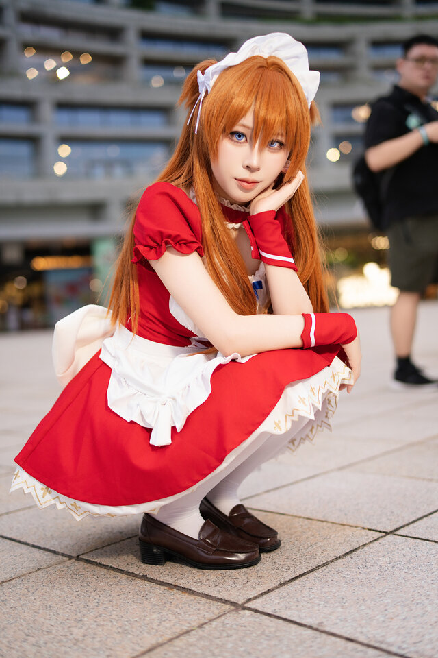 アスカ「新世紀エヴァンゲリオン」／晴醬（Instagram：haruchan_qing）