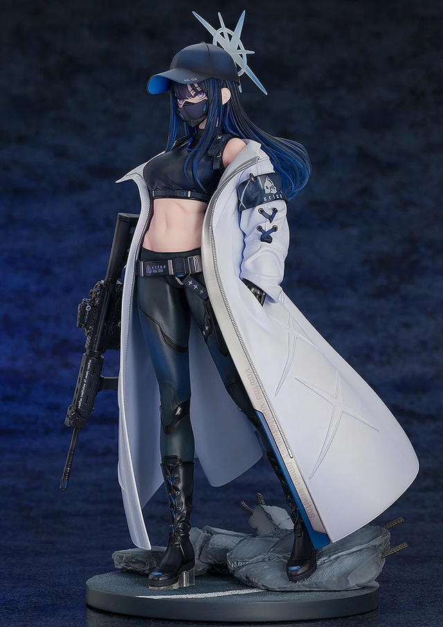 『ブルアカ』「サオリ」フィギュアが最高にクール！しなやかな肉体に特徴的なコート、メカニカルなマスクなども完全再現