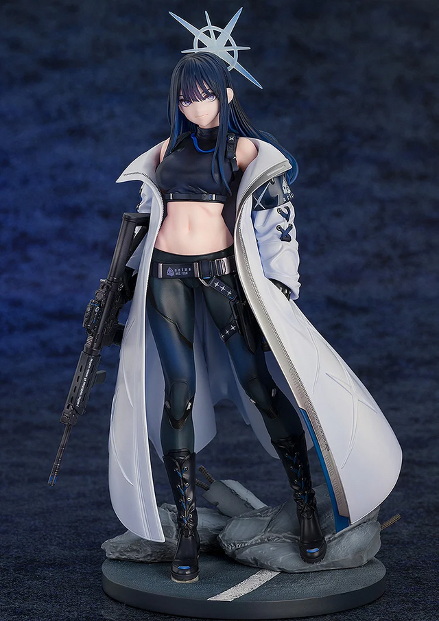 『ブルアカ』「サオリ」フィギュアが最高にクール！しなやかな肉体に特徴的なコート、メカニカルなマスクなども完全再現
