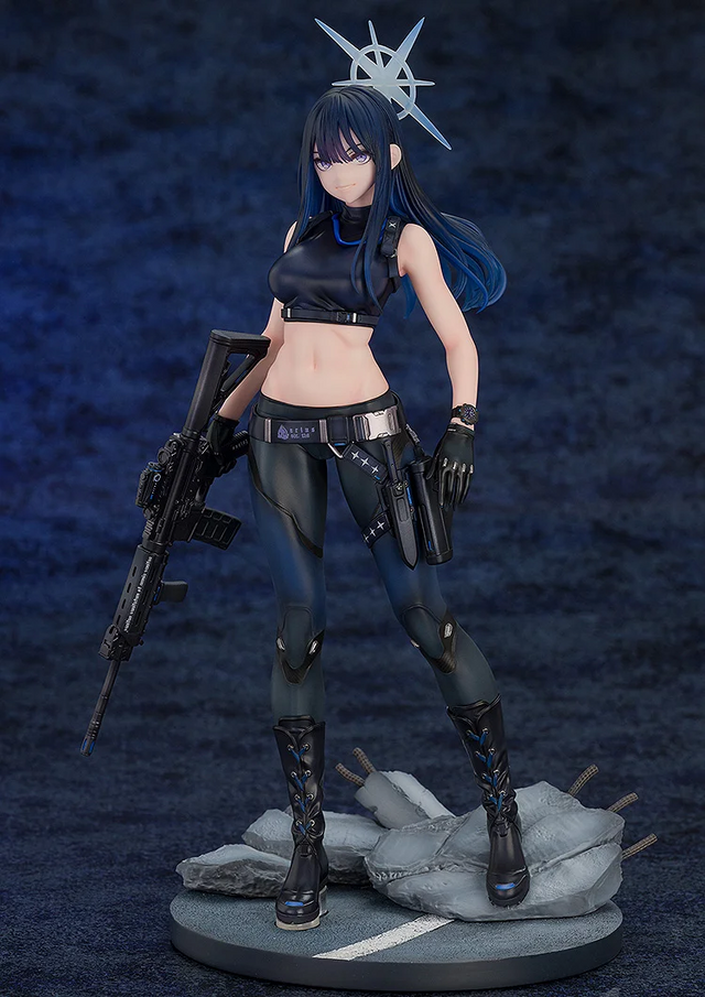 『ブルアカ』「サオリ」フィギュアが最高にクール！しなやかな肉体に特徴的なコート、メカニカルなマスクなども完全再現