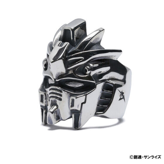 「逆襲のシャア」νガンダムとサザビーのフェイス部分が指輪に！「ガンダム」コラボアクセサリーに「水星の魔女」含む全9商品