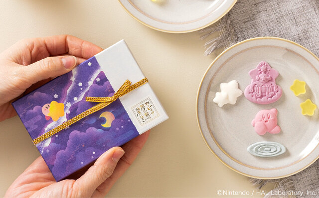 老舗京菓子店とコラボした「カービィの 夢の泉の星こばこ」が復活販売！すなおでやさしい甘さが広がる大人気商品