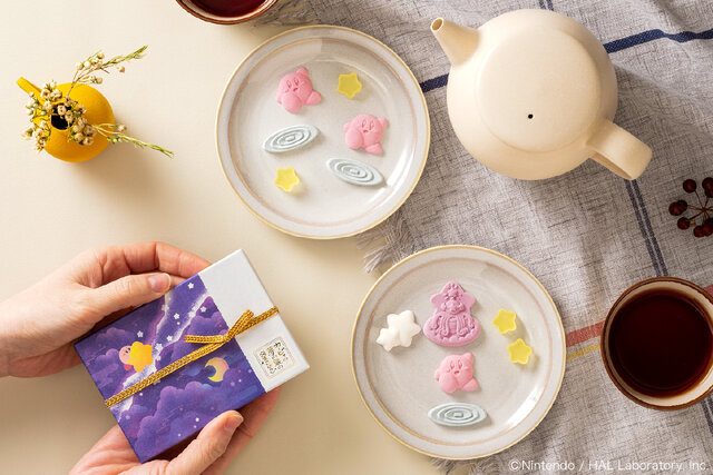 老舗京菓子店とコラボした「カービィの 夢の泉の星こばこ」が復活販売！すなおでやさしい甘さが広がる大人気商品