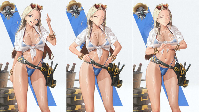 『勝利の女神：NIKKE』目が離せないイヴの腰つきに、レイヴンの“布地少なめ”大胆水着も！『ステラブレード』のビジュアルに目が釘付け【フォトレポ】