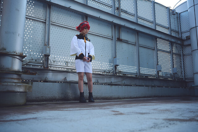 スレッタ・マーキュリー「機動戦士ガンダム 水星の魔女」／中野べこ（X：@bacon1007cos2nd）、撮影：ダリ（X：@dali_cameko）