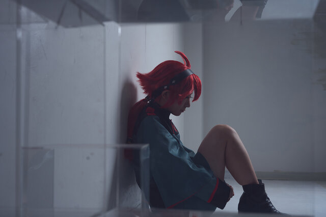 スレッタ・マーキュリー「機動戦士ガンダム 水星の魔女」／中野べこ（X：@bacon1007cos2nd）、撮影：ダリ（X：@dali_cameko）