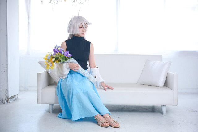 ミオリネ・レンブラン「機動戦士ガンダム 水星の魔女」／中野べこ（X：@bacon1007cos2nd）、撮影：ダリ（X：@dali_cameko）