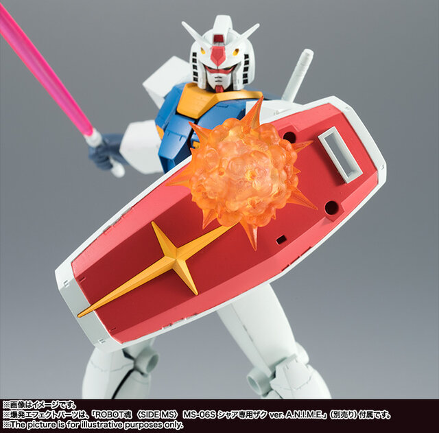「ガンダム」VS「シャア専用ザク」を再現できる！「機動戦士ガンダム」よりフィギュア「ROBOT魂」3商品が再販決定