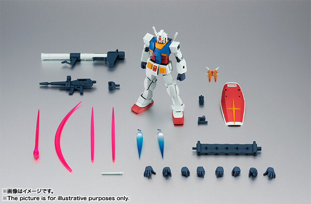 「ガンダム」VS「シャア専用ザク」を再現できる！「機動戦士ガンダム」よりフィギュア「ROBOT魂」3商品が再販決定
