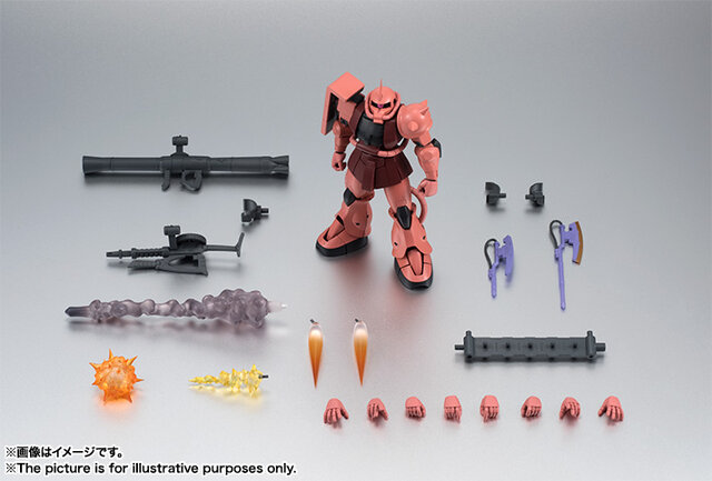「ガンダム」VS「シャア専用ザク」を再現できる！「機動戦士ガンダム」よりフィギュア「ROBOT魂」3商品が再販決定