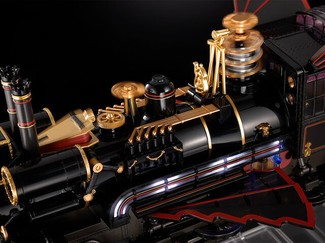 映画「BACK TO THE FUTURE Part III」のクライマックスが蘇る！蒸気機関車型タイムマシン「TIME TRAIN」が超精巧に立体化