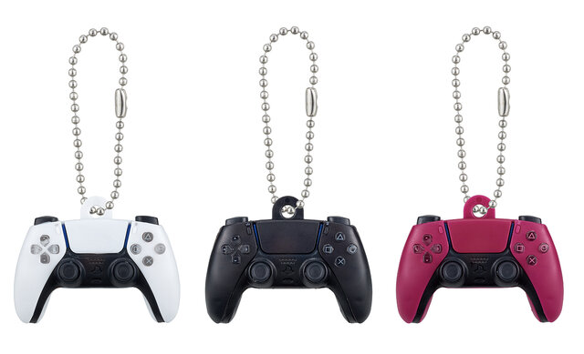 PS5のコントローラーをミニサイズで再現！方向キーとアクションボタンには透明パーツを使用
