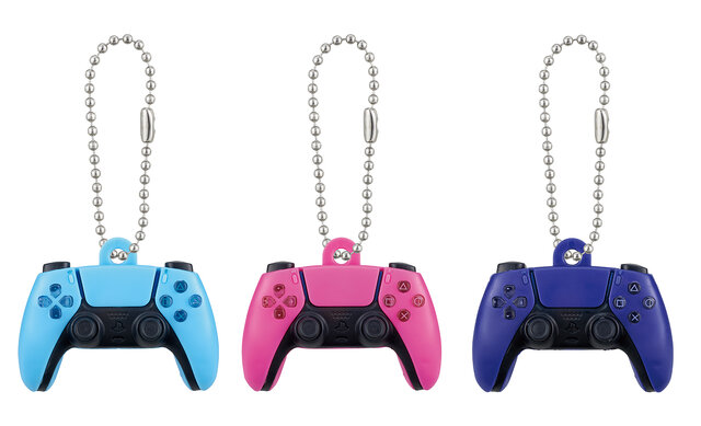 PS5のコントローラーをミニサイズで再現！方向キーとアクションボタンには透明パーツを使用