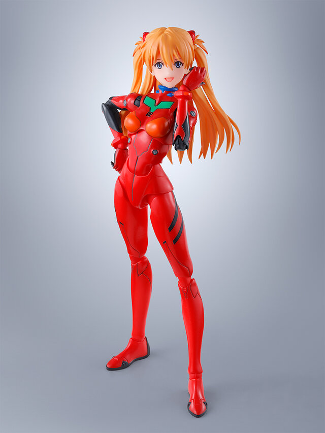 アスカらしい勝ち気なポーズが決まる！「ヱヴァ新劇場版」からプラグスーツ姿でアクションフィギュア化