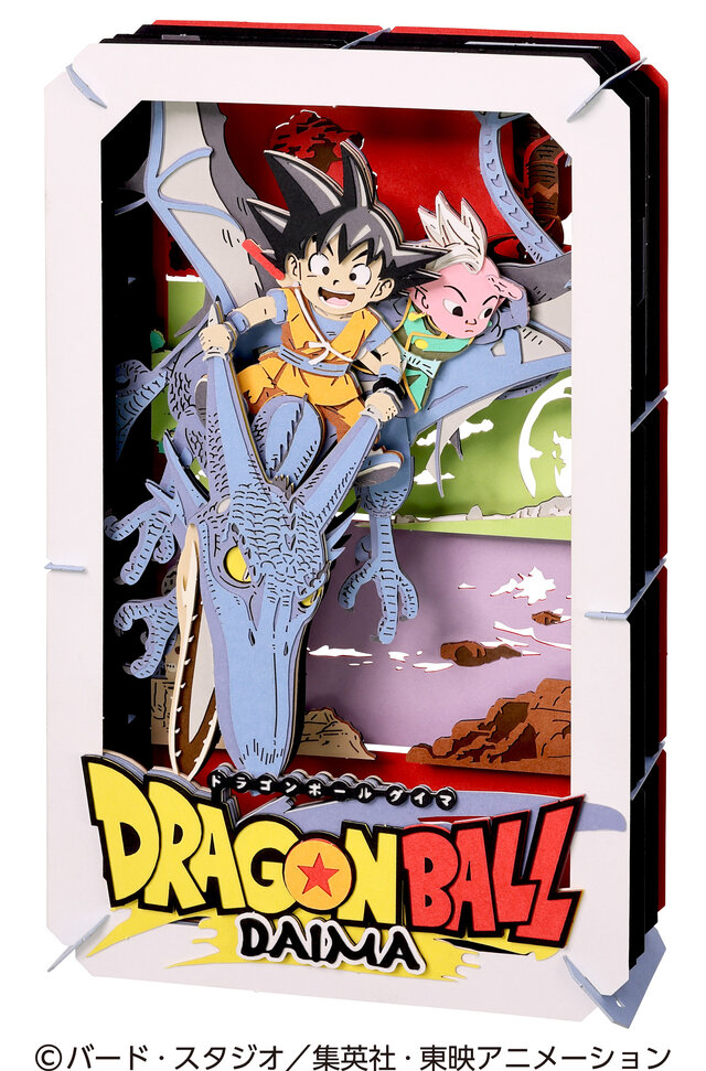 「ドラゴンボールDAIMA」の新作ペーパーシアターにワクワク！難易度が高いぶん、立体アートの美しさを感じられる仕上がり