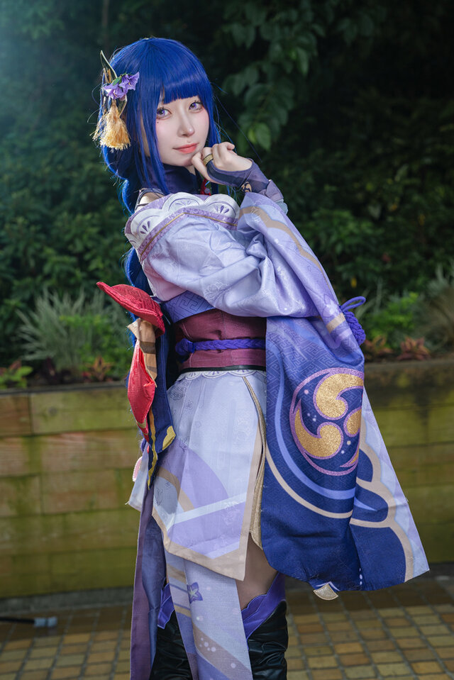 雷電将軍『原神』／ひらぽんぬ（X：@hirame_dayoo）