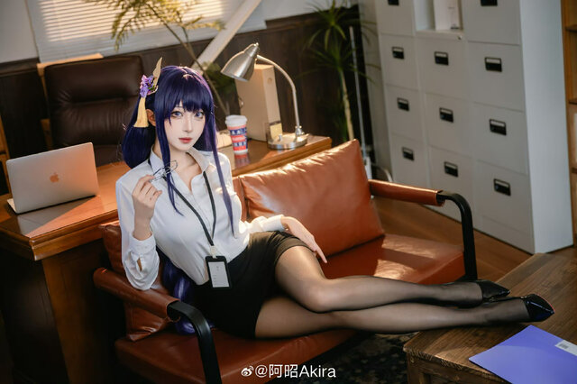 雷電将軍／阿昭 Akira（Weio：阿昭 Akira）