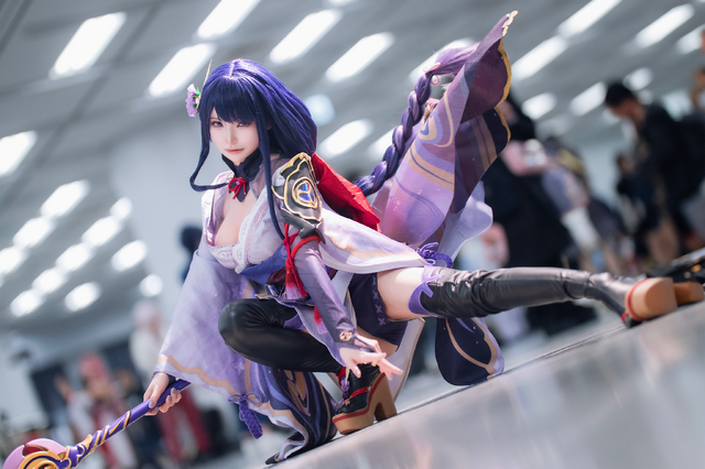 雷電将軍／めあり（X：@eve_177cm173cm）、撮影：Tooru（X：@photooru）