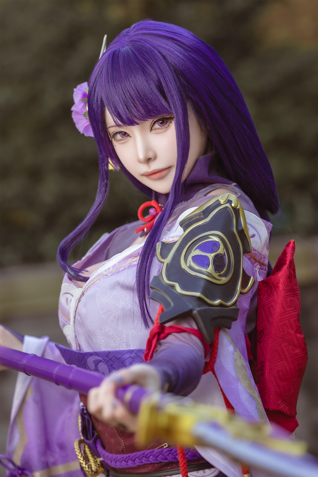 雷電将軍／めあり（X：@eve_177cm173cm）、撮影：nAt（X：@LktHhi）