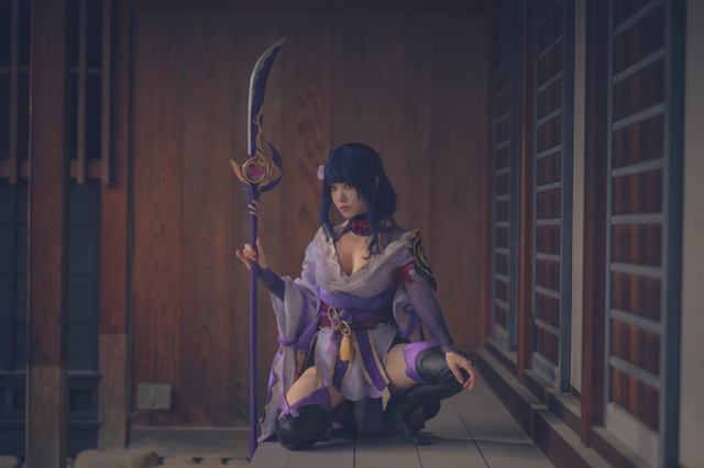 雷電将軍／ひよっこ（X：@nakukotogadekin）、撮影：uhimaru（X：@uhimaru999）