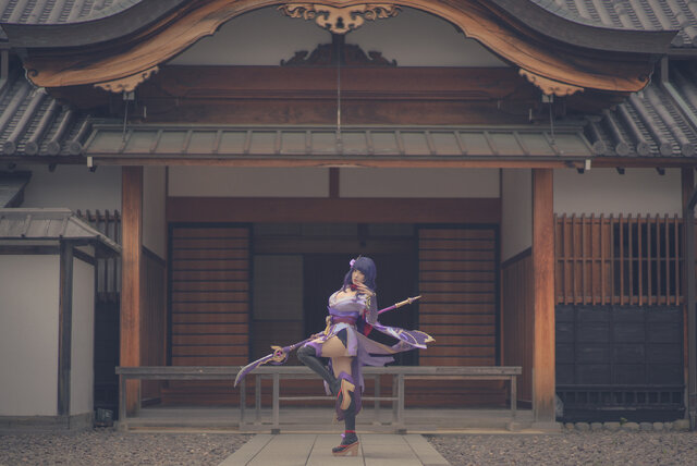雷電将軍／ひよっこ（X：@nakukotogadekin）、撮影：uhimaru（X：@uhimaru999）