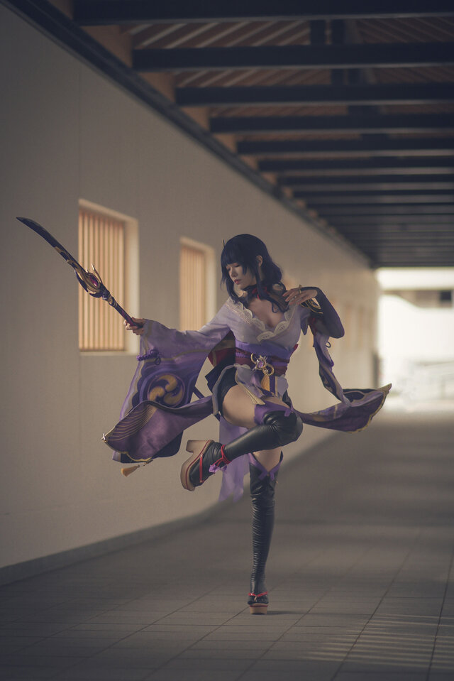 雷電将軍／ひよっこ（X：@nakukotogadekin）、撮影：uhimaru（X：@uhimaru999）