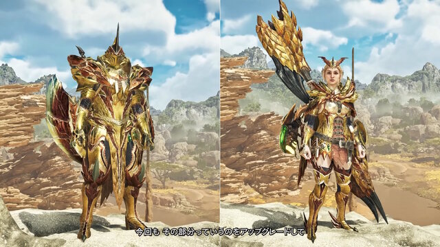 『モンハンワイルズ』久しぶりの「ラギアクルス装備」は高グラフィックが新鮮！「セルレギオス」ら追加モンスター3体の「防具」が一挙公開