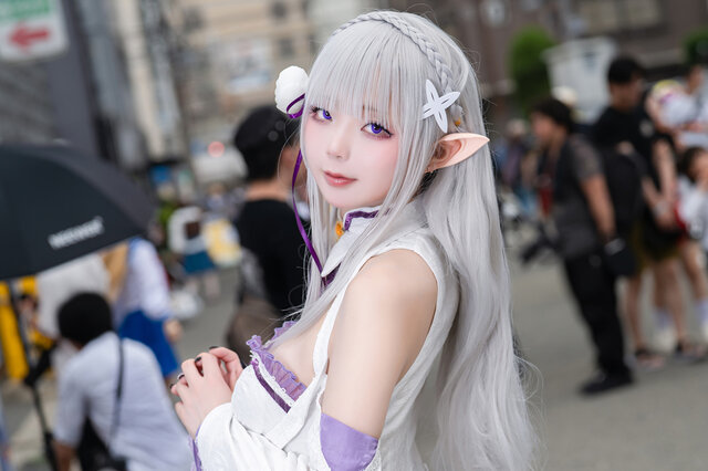 エミリア「Re:ゼロから始める異世界生活」／なごみ亭ちゅちゅ（X：@nagomitei_chu3）