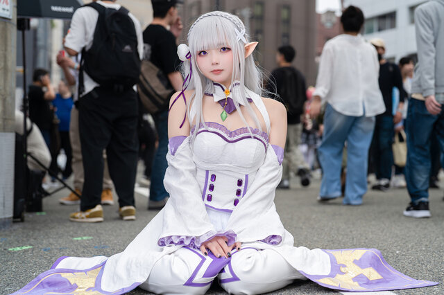 エミリア「Re:ゼロから始める異世界生活」／なごみ亭ちゅちゅ（X：@nagomitei_chu3）