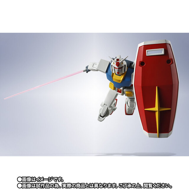 シンプルなシルエットはそのままに…ジークアクスの「ガンダム」がMETAL ROBOT魂に顕現！