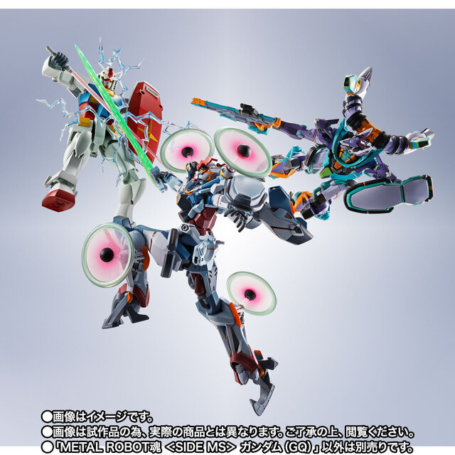 シンプルなシルエットはそのままに…ジークアクスの「ガンダム」がMETAL ROBOT魂に顕現！