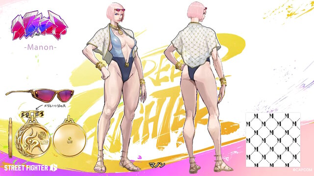 『スト6』髪を下ろした「A.K.I.」がめっちゃ美人だと話題に―「Outfit4」でセクシーな水着姿を見せつける