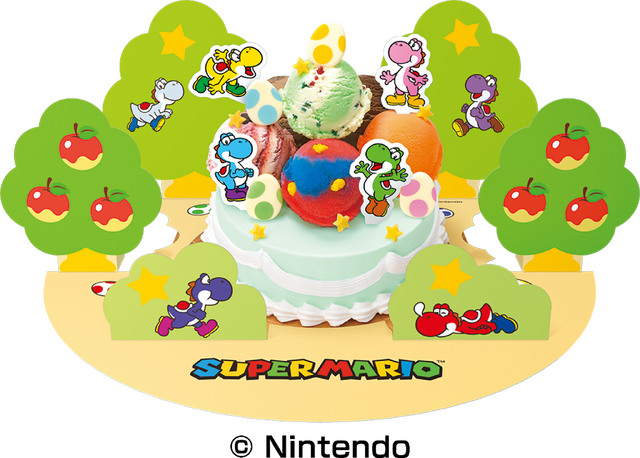 『スーパーマリオ』×「サーティワン」コラボが7月1日から開催！マリオカラーの新フレーバー、“ハテナブロック”カップ付きサンデーなど盛り沢山
