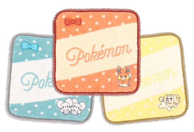 『ポケモン』デザインのタオル美術館新商品が可愛い！ピカチュウ、ゲンガー、イーブイなど勢揃い