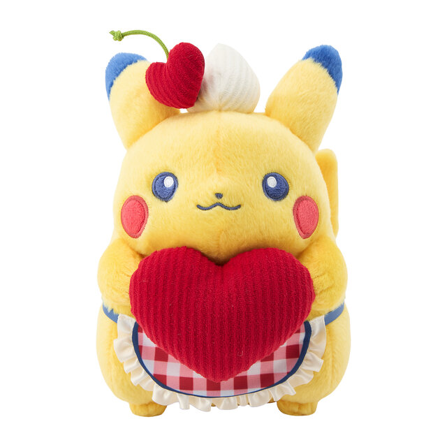 ダイナーを手伝うピカチュウが可愛い！ちょっとレトロな新グッズ「PIKACHU DINER」として、ぬいぐるみやエプロンなどを用意