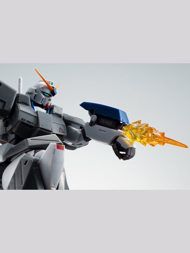 ポケットの中の戦争より「ROBOT魂 ガンダムNT-1」がチョバム・アーマー装備で一般販売！アーマーは部位毎に着脱可能