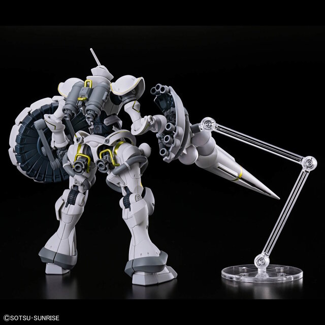発売目前の「HG エグザベ専用ギャン（ハクジ装備）」新たな商品画像が一挙公開！シールドのミサイルハッチ展開ギミックも惚れ惚れする出来栄え