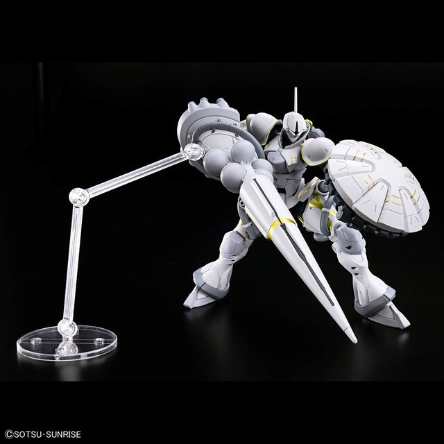 発売目前の「HG エグザベ専用ギャン（ハクジ装備）」新たな商品画像が一挙公開！シールドのミサイルハッチ展開ギミックも惚れ惚れする出来栄え