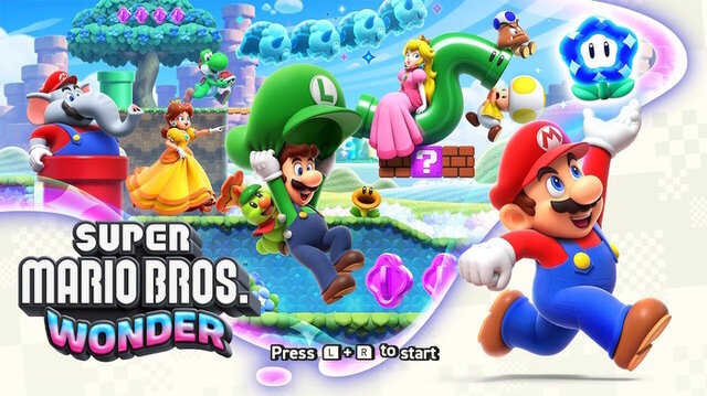 スーパーマリオブラザーズワンダータイトル画像