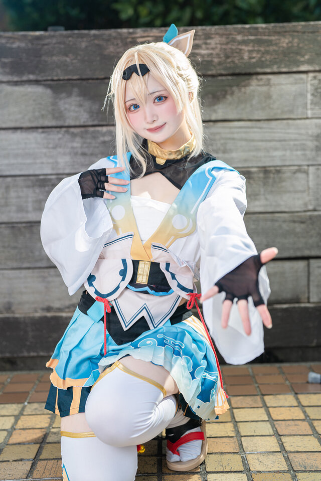 風真いろは「ホロライブ」／みなとみら（X：@tehslu_cosab_xx）