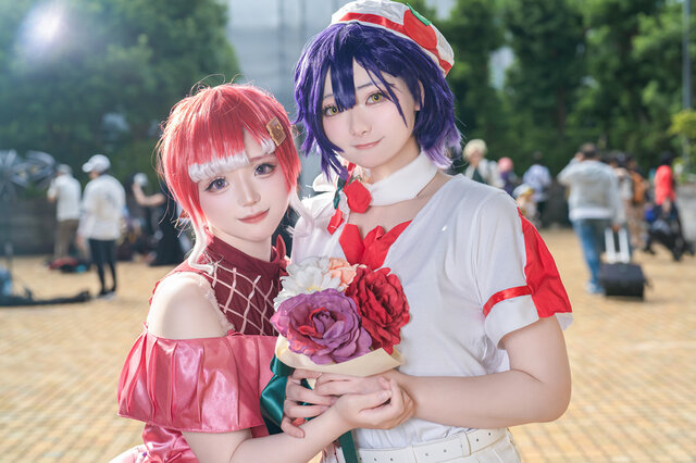 早乙女ベリー「にじさんじ」／陽茉莉（X：@Hima_ri43829）、七瀬すず菜「にじさんじ」／るぴ （X：@Lelle_LP）