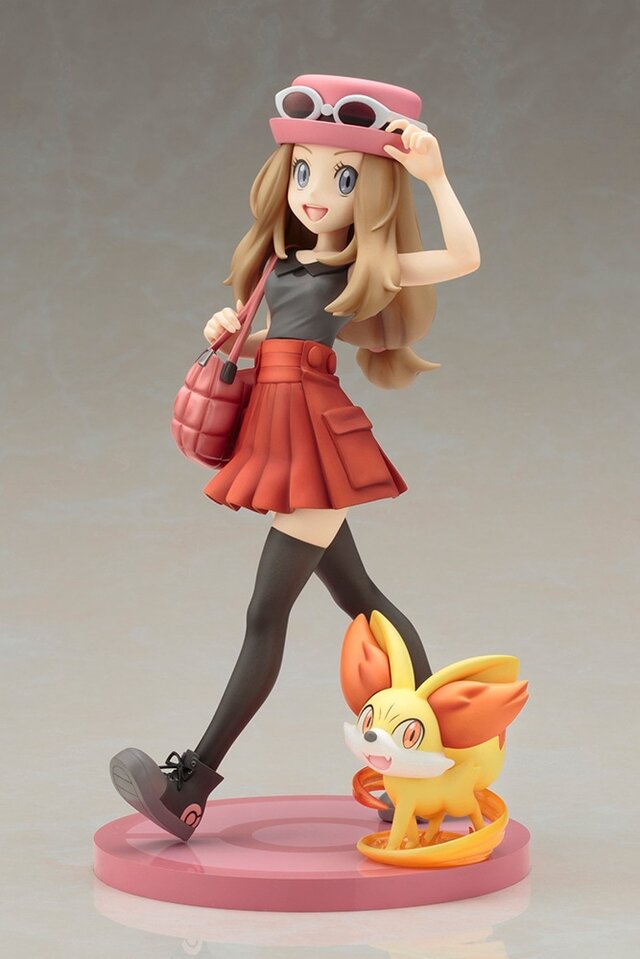 『ポケモンX・Y』並べて飾りたい「セレナ」「カルム」1/8スケールフィギュアが予約受付中！それぞれにフォッコ、ケロマツが付属